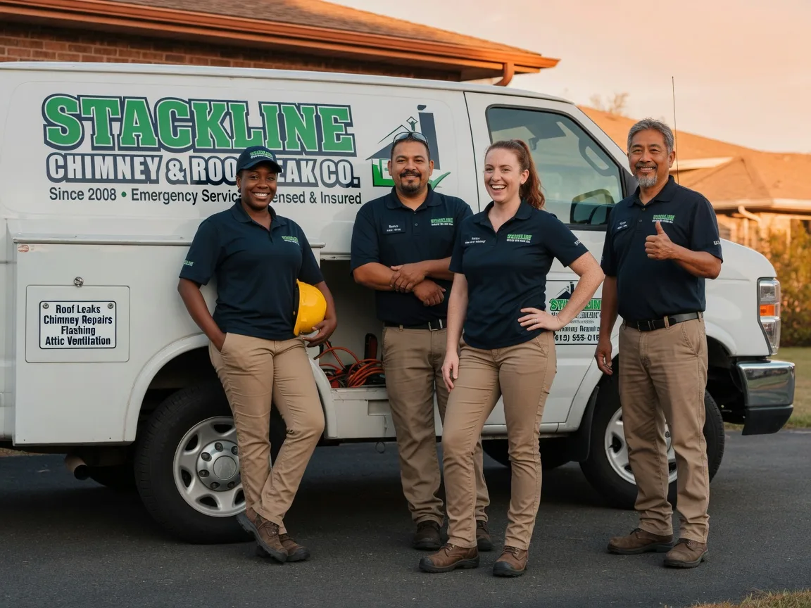 Chimney flashing repair company in Calmar, IA